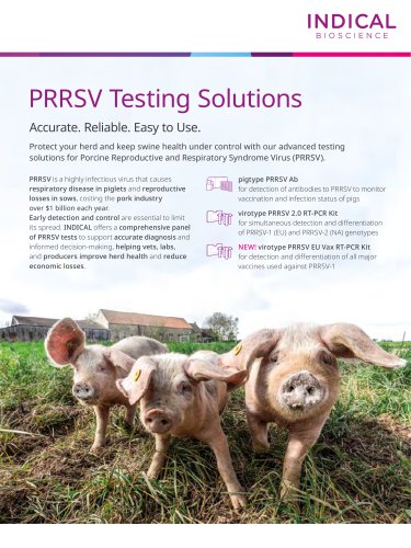 PRRSV Testing Solutions