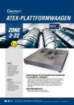 ATEX-PLATTFORMWAAGEN