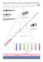 Disposable aspiration biopsy needle(Conical)