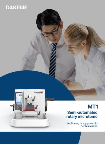 Dakewe Microtome MT1 brochure EN v2.0