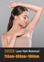 Hair removal laser VD76