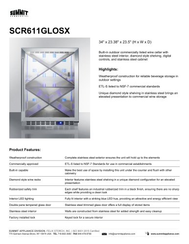 SCR611GLOSX