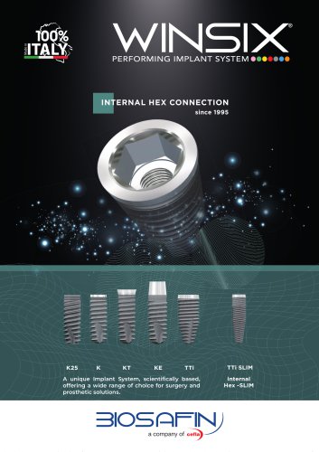 INTERNAL HEX CONNECTION