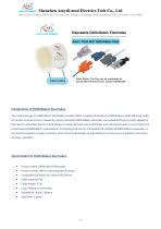 Pad defibrillation electrode AMD-DD-OF0002-X