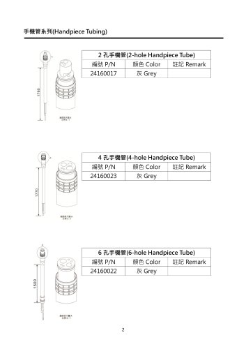 Handpiece Tubing