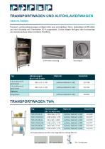 TRANSPORTWAGEN UND AUTOKLAVIERWAGEN - 2