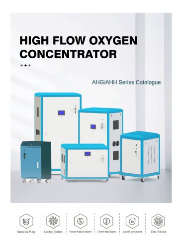 Oxygen Generator on casters AHG