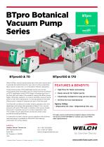 BTpro Botanical Vacuum Pump Series