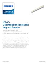 UV-CDesinfektionsbeleucht ung mit Sensor