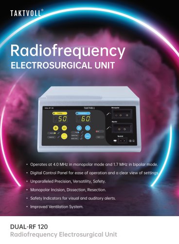 DUAL-RF 120 Radiofrequency Electrosurgical Unit