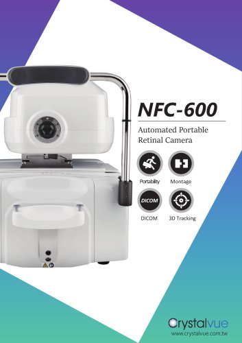 Crystalvue NFC-600 Portable Automated Retinal Camera