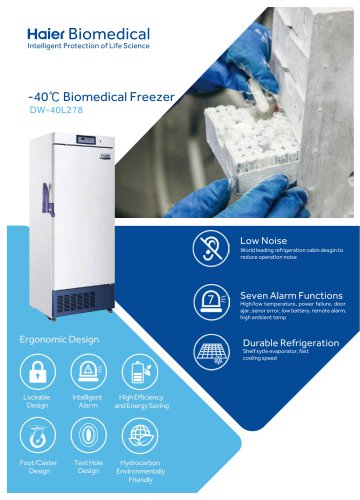 Biomedical Freezer DW-40L278