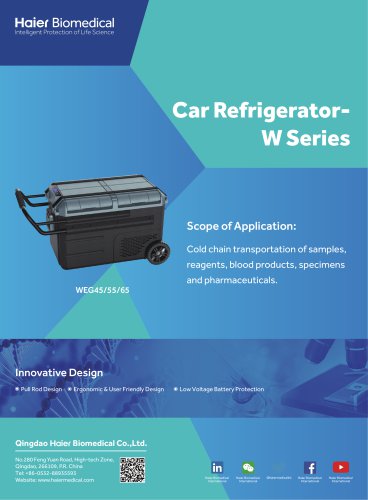 Haier Car Refrigerator-W Series