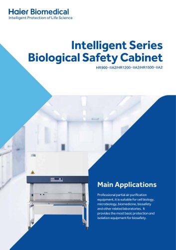 Intelligent Series Biological Safety Cabinet