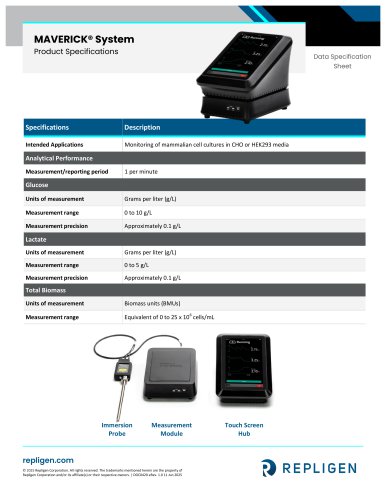 MAVERICK® In-line System Specification Sheet