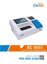 EC9005 Semi-auto Chemistry & Coagulation Analyzer