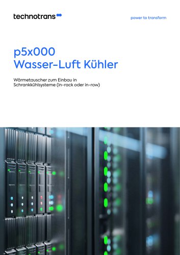 p5x000 Wasser-Luft Kühler