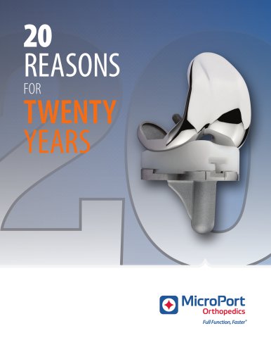 20 REASONS FOR TWENTY YEARS