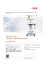 Yikang Medical Ultrasoound Bone Densitometer EK-8800E