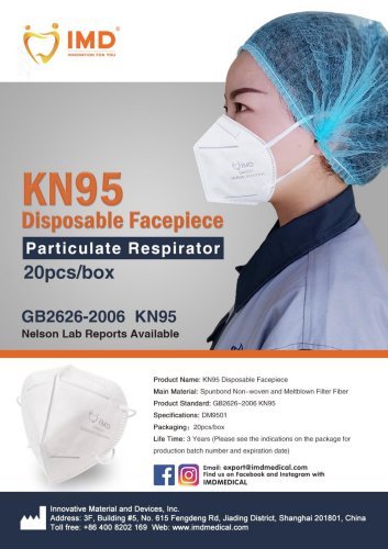 Kn95 Disposable Facepiece