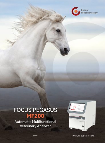 FOCUS PEGASUS MF200 Automatic Multifunctional Veterinary Analyzer