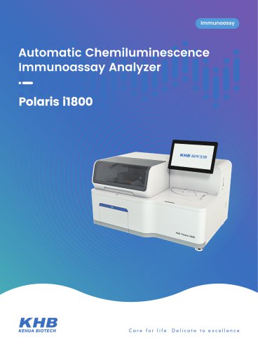 KHB Polaris i1800-Automatic chemiluminescence immunoassay Analyzer-V2-20231010