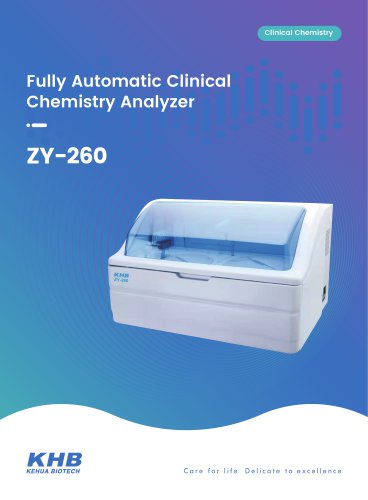 KHB ZY-260 Fully Automatic Clinical Chemistry Analyzer