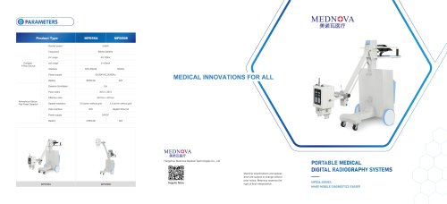Digital mobile radiography unit MPD56 (High-end)