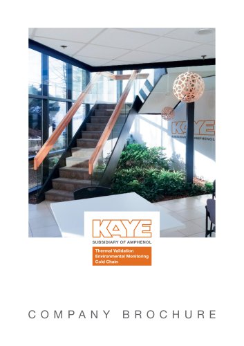 Kaye Company Brochure