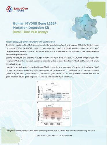 Human MYD88 Gene L265P Mutation Detection Kit