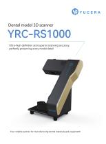 YRC-RS1000 Dental Lab Scanner Product Manual