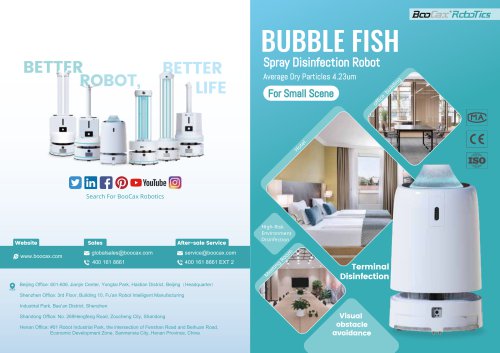 Disinfectant Spray Robot-Bubble Fish