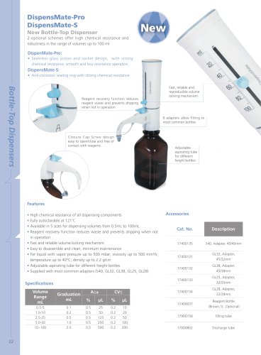 DispensMatePro Bottle Top Dispenser