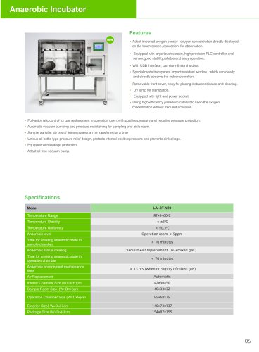 LAI3T-20N Anaerobic Incubator