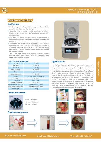 TD4M Dental Centrifuge