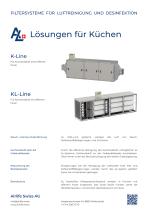 K/KL-Line. Lösungen für Küchen - 1