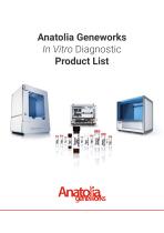 Anatolia Geneworks In Vitro Diagnostic Product List