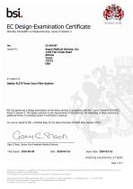 OptionELITE Retrievable Vena Cava Filter System CE Certificate