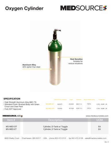 Oxygen Cylinder