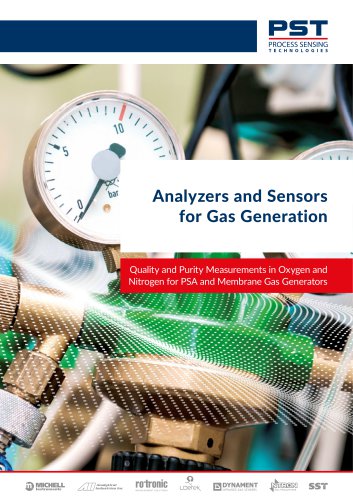 Analyzers and Sensors for Gas Generation