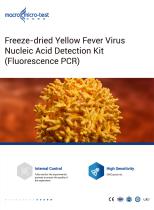 HWTS-FE012-Freeze-dried Yellow Fever Virus Nucleic Acid Detection Kit(Fluorescence PCR)