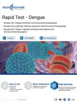 HWTS-FE031AB-Dengue NS1 Antigen, IgM IgG Antibody Dual Detection Kit (Immunochromatography)