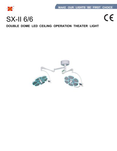 Suxin 6+6 operating light