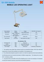 Suxin SX-500 Mobile operating light