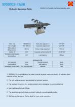 Suxin SXS3001-I - split operating table