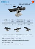 Suxin SXS3001-II operating table