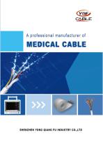 Custom medical Cable catalog