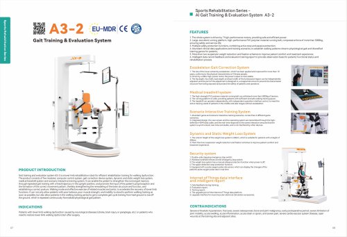 A3-2 Gait Training and Evaluation Robot