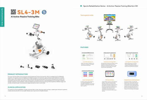 SL4-3M AI Active-Passive Training Bike