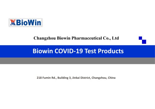 BioWin Covid-19 Rapid Test Kit